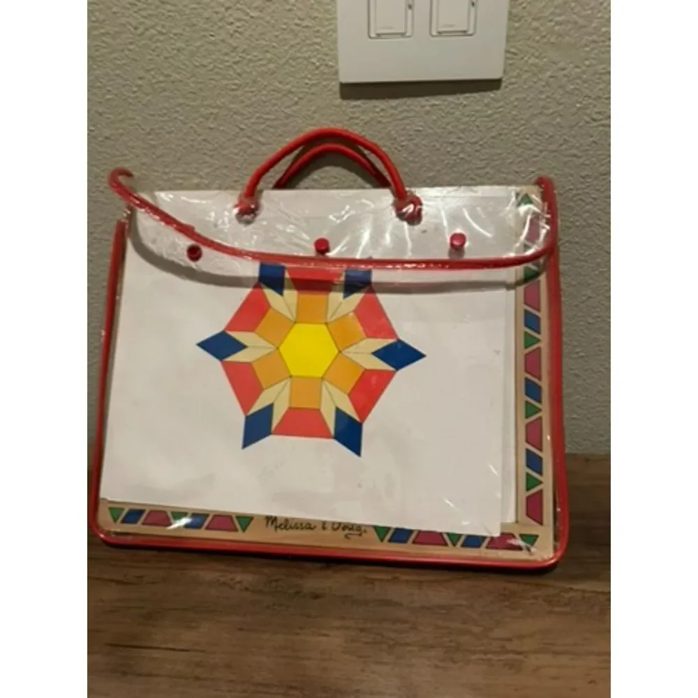 Melissa Doug Magnetic Pattern Block Kit